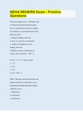 Bundle for NEHA Tests &vert; Updated & Verified &vert; with Complete Solution
