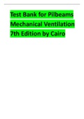 Test Bank for Pilbeams Mechanical Ventilation 7th Edition by Cairo&period;pdf