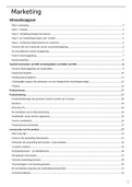 Samenvatting  Marketing (B3G899) (boek: Principes van marketing 7e editie)