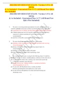 2022 RN HESI EXIT EXAM - Version 1 &lpar;V1&rpar; All 160 Qs & As Included - Guaranteed Pass A&plus;&excl;&excl;&excl; &lpar;All Brand New Q&A Pics Included&rpar;