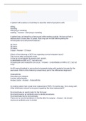 Orthopedics Exam Questions And Answers 2022&sol;2023