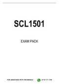 SCL1501 EXAM PACK 2022