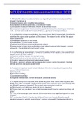 NCLEX health assessment latest 2022