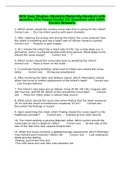 HESI Case Studies--Obstetric&sol;Maternity-Newborn with Jaundice &lpar;The Fuqua family&rpar; 25- Questions with 100&percnt; Correct Answers