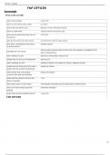 FMF OFFICER Correct Answers Graded A&plus;