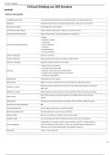 Critical thinking nur 200 Hondros With Correct Answers Graded A