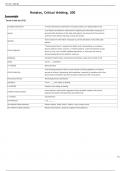 Hondros&comma; Critical thinking&comma; 200 With Correct Answers Graded AHondros&comma; Critical thinking&comma; 200 With Correct Answers Graded A