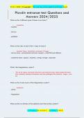 Plovdiv entrance test Questions and  Answers 2024&sol;2025