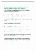 Types Of Credit QUESTIONS AND ANSWERS VERIFIED BY EXPERT 100&percnt; CORRECT