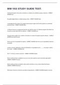 BIM YAS STUDY GUIDE TEST&period;