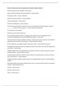Network Infrastructure Review Questions with complete Solutions Rated A&plus;