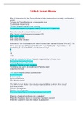SAFe 5 Scrum Master - Questions with Verified Answers