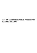 ATI RN COMPREHENSIVE PREDICTOR  RETAKE 2 EXAM&period;