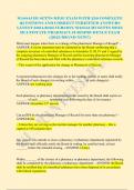 MASSACHUSETTS MPJE EXAM WITH 250 COMPLETE QUESTIONS AND CORRECT VERIEFIED ANSWERS LATEST 2024-2025 VERSION&sol;MASSACHUSETTS MPJE MULTISTATE PHARMACY JURISPRUDENCE EXAM &lpar;2025 BRAND NEW&excl;&excl;&rpar;
