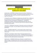 &lpar;Morrison- Valfre&rsquo;s&rpar; Foundation of Mental  Health Exam  QUESTIONS AND ANSWERS &vert;&vert; A&plus;  ALREADY GRADED