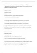 Test Bank Questions and Answers for Cloud Infrastructure and Services Already Passed 