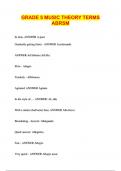 GRADE 5 MUSIC THEORY TERMS ABRSM