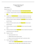 MICROBIOLO BIOS 242 Midterm Study Guide  (Version 4) -Verified And Correct Answers, Chamberlain College of Nursing