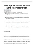 descriptive statistics and data representation-USMLE rx bricks