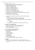 Pharm Module 2 Notes - Quiz Notes updated study guide 2022/2023