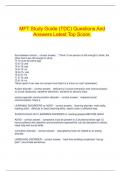  MFT Study Guide &lpar;TDC&rpar; Questions And Answers Latest Top Score&period;