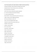 Exam Practice Questions with complete Solutions for Digital Transformation 100&percnt; Pass
