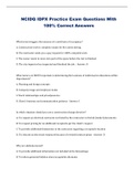 NCIDQ IDPX Practice Exam Questions With 100&percnt; Correct Answers