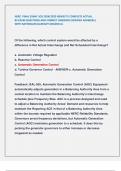 NERC FINAL EXAM SOS 2024&sol;2025 NEWEST&excl;&excl; COMPLETE ACTUAL  85 EXAM QUESTIONS AND CORRECT ANSWERS &lpar;VERIFIED ANSWERS &rpar;  WITH RATIONALES&sol;ALREADY GRADED A&plus;