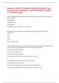 Summary NURS 612 Shadow Health All Modules Cases Instructor Keys&comma;Complete Latest &lpar;2024&2025&rpar; Complete A&plus; Solutions Guide&period;&period;