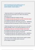 NERC TEST 2024&sol;2025 &lpar;TEST1&comma;2&3&rpar; &sol;COMPLETE ACTUAL 210  ACTUAL EXAM QUESTIONS AND CORRECT ANSWERS  &lpar;VERIFIED ANSWERS &rpar; ALREADY GRADED A&plus;&period;