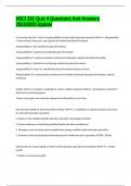HSCI 331 Quiz 4 Questions And Answers 2024&sol;2025 Update