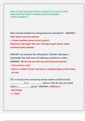 NFPA 10 EXAM 2024&sol;2025 NEWEST&excl;&excl; COMPLETE ACTUAL 260&plus; EXAM  QUESTIONS AND CORRECT ANSWERS &lpar;VERIFIED ANSWERS &rpar;  ALREADY GRADED A&plus;&period;