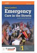 TEST BANK NANCY CAROLINE&rsquo;S EMERGENCY CARE IN THE STREETS 8TH EDITION BY NANCY L&period; CAROLINE ISBN- 978-1284104882&comma; ALL CHAPTERS &vert; COMPLETE GUIDE A&plus;