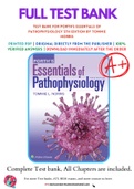 Test Bank For Porth's Essentials of Pathophysiology 5th Edition by Tommie Norris 9781975107192 Chapter 1-52 Complete Guide.