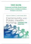 TEST BANK Community and Public Health Nursing&colon; Evidence for Practice&comma; 4th Edition by DeMarco&comma; all Chapters 1-25 covered ISBN&colon; 9781975196554