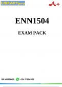 ENN1504 EXAM PACK 2025