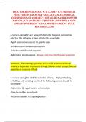 PROCTORED PEDIATRIC ATI EXAM &sol; ATI PEDIATRIC PROCTORED EXAM 2024 &sol;2025 ACTUAL EXAM REAL QUESTIONS AND CORRECT DETAILED ANSWERS WITH RATIONALES &lpar;CORRECT VERIFIED ANSWERS&rpar; A NEW UPDATED VERSION &vert;GUARANTEED PASS A&plus; &lpar;FULL REVISED EXAM&rpar;
