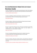 ATI RN COMPREHENSIVE PREDICTOR 2019 EXAM Revision Guide - 180 Correct Questions & Answers