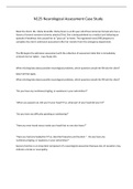 N125 Neurological Assessment Case Study