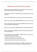 NURS-272 Exam 3 Questions And 100&percnt; Correct Answers