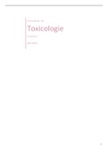 Samenvatting toxicologie