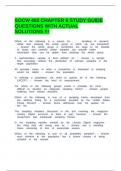 SOCW 460 CHAPTER 6 STUDY GUIDE QUESTIONS WITH ACTUAL SOLUTIONS