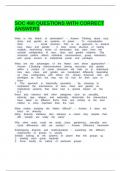SOC 460 QUESTIONS WITH CORRECT ANSWERS&period;