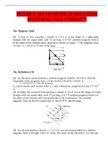 PHYSICS 204 CHAPTER 28 SOLUTION MATERIAL &lpar;ALL CORRECT