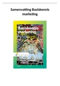 Samenvatting Basiskennis marketing, ISBN: 9789001749965  Commercieel management (PDIB02)