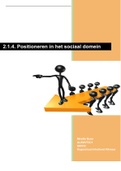 2.1.4 Positioneren in het sociaal domein