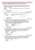  NUR 3821 CLINICAL 2 CORRECT STUDY GUIDE 2022/2023 