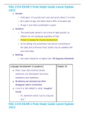 NSG 1334 EXAM 2 Peds Study Guide Latest Update 2022 