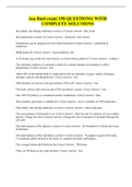 issa final exam&vert; 158 QUESTIONS&vert; WITH COMPLETE SOLUTIONS