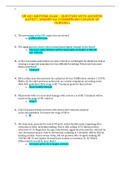 NR 601 MIDTERM EXAM – QUESTION WITH ANSWERS (LATEST, GRADED A)( CHAMBERLAIN COLLEGE OF NURSING)| 2022 LATEST UPDATE 